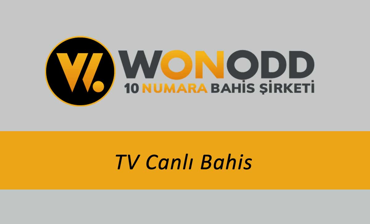 Wonodd TV Canlı Bahis